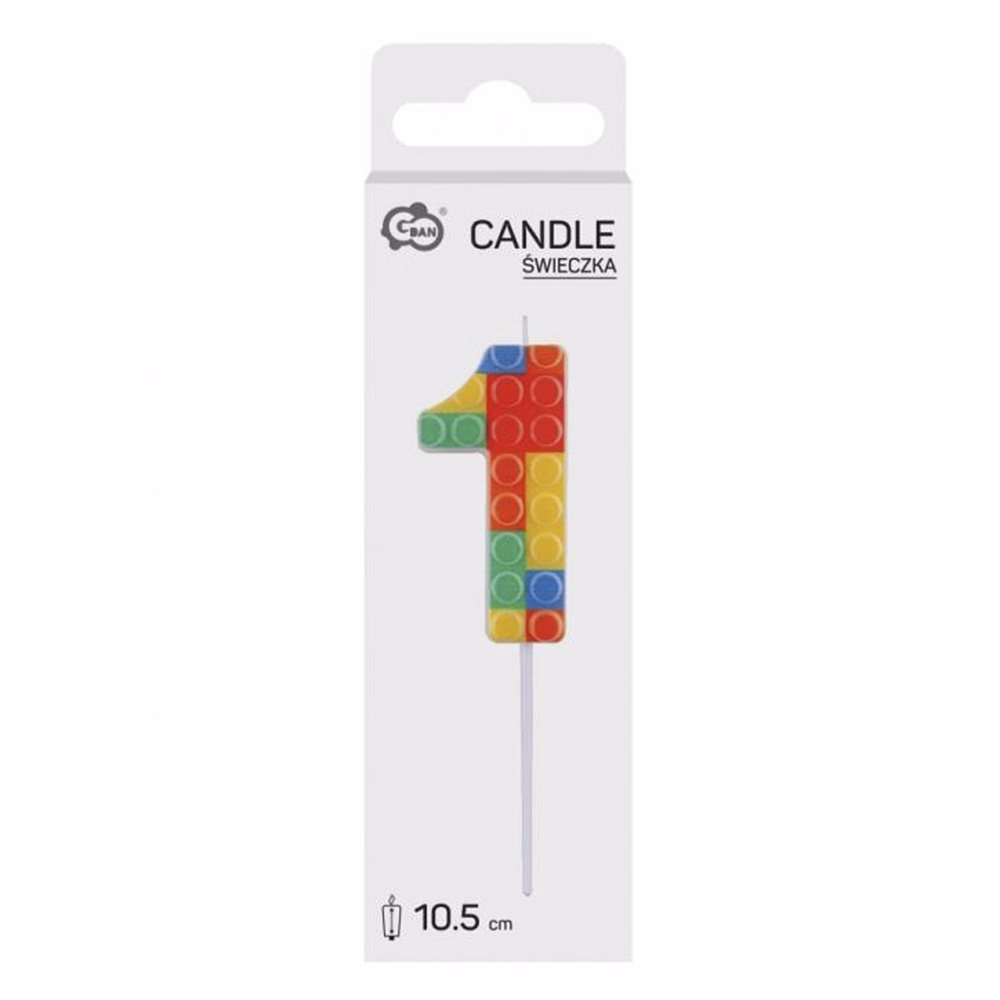 Tortagyertya JUNIOR Lego minta 1-s 10,5 cm