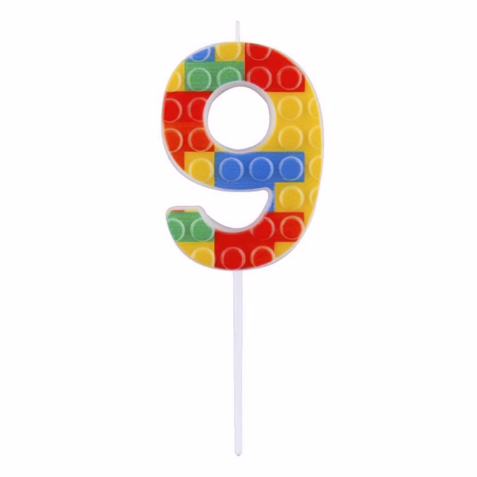 Tortagyertya JUNIOR Lego minta 9-s 10,5 cm