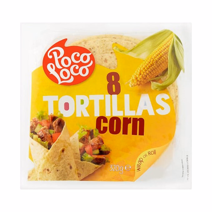 Tortilla POCO LOCO kukoricás 320 g