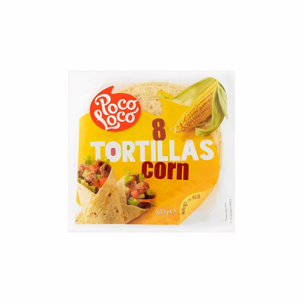 Tortilla POCO LOCO kukoricás 320 g