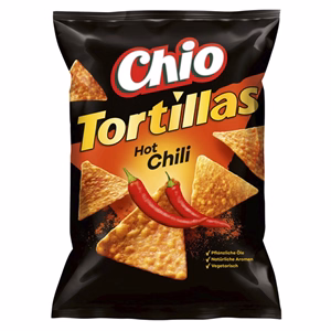 Tortilla chips CHIO Hot chili 110 g