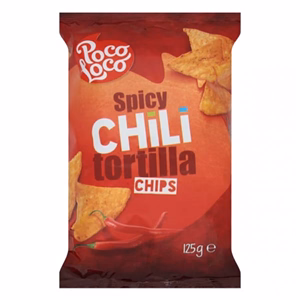 Tortilla chips POCO LOCO chilis 125 g