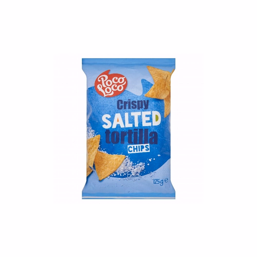 Tortilla chips POCO LOCO sós 125 g