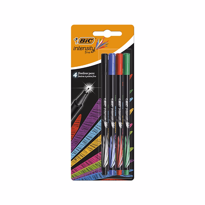 Tűfilc BIC Intensity Fine 4 darabos