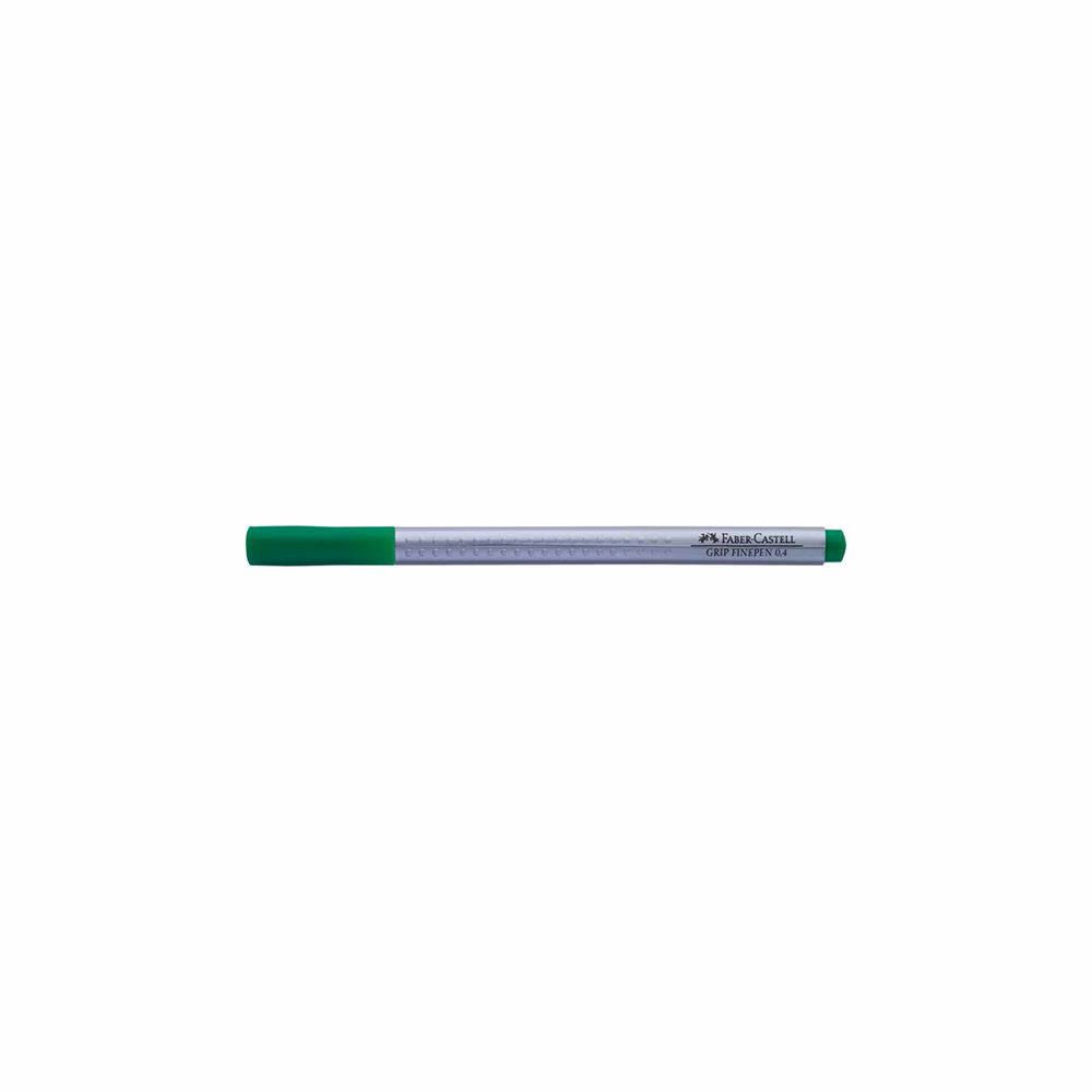 Tűfilc FABER-CASTELL Grip 0,4 mm zöld