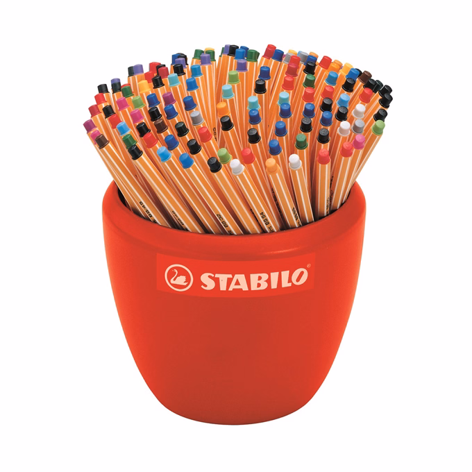Tűfilc STABILO Point 88 150 darabos kerámiadisplay