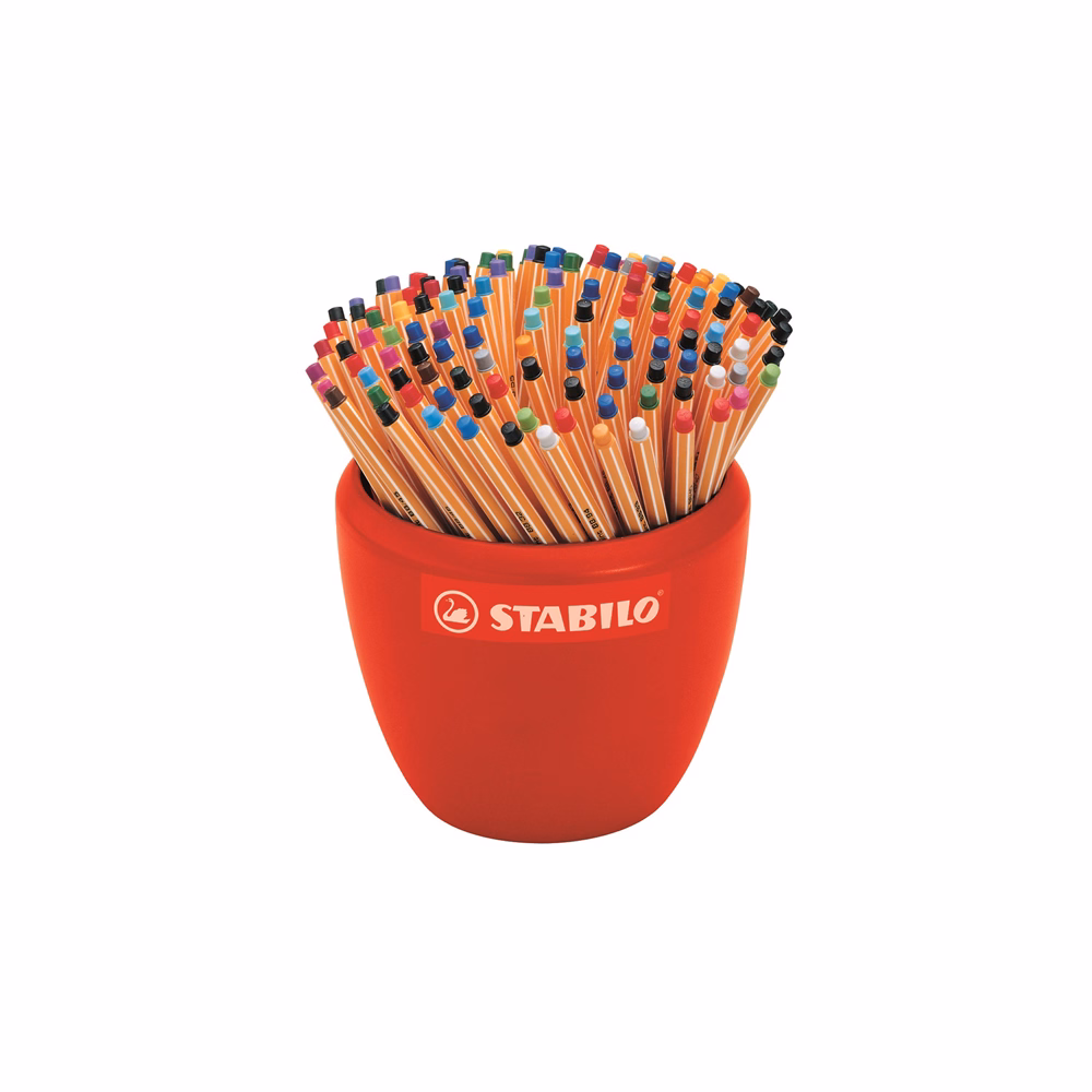 Tűfilc STABILO Point 88 150 darabos kerámiadisplay