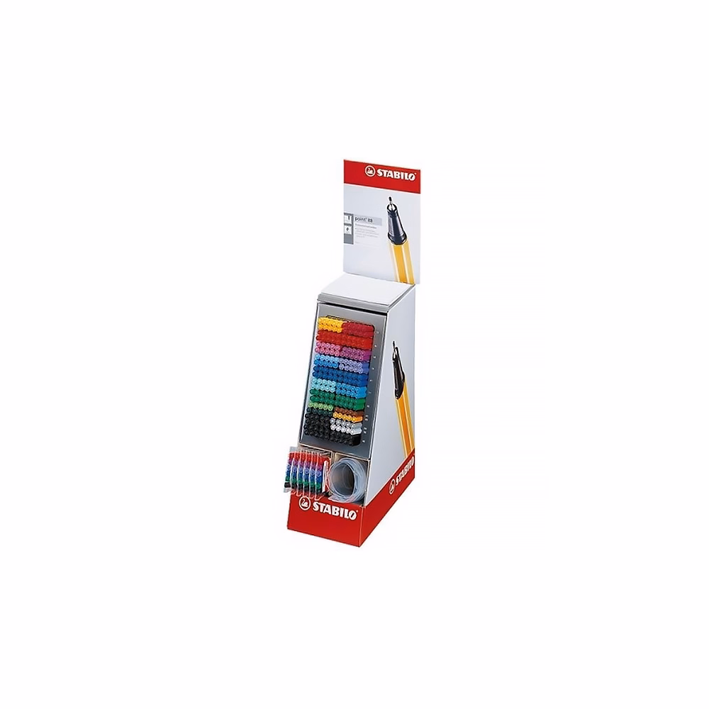 Tűfilc STABILO Point 88 236 darabos asztali display Tűfilc STABILO Point 88 236 darabos asztali display