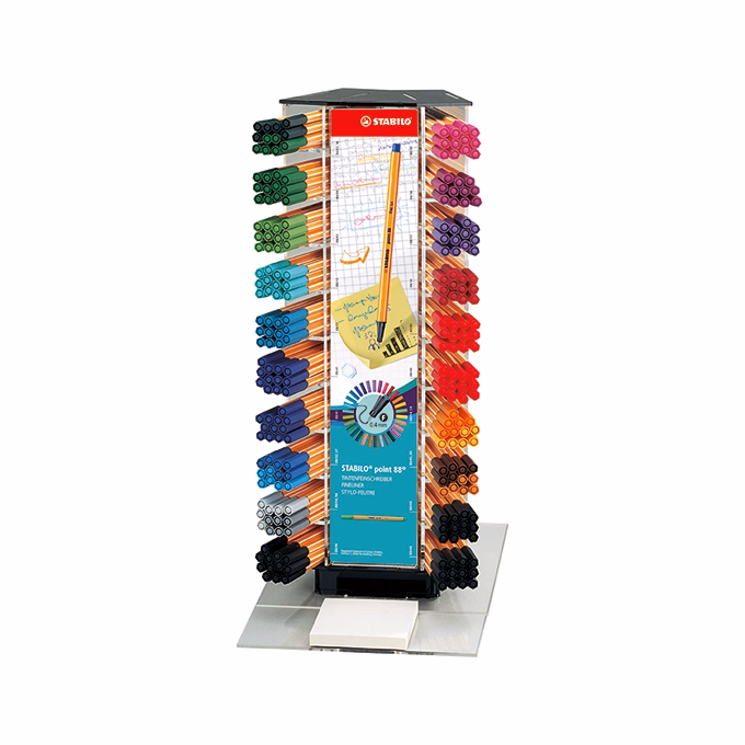 Tűfilc STABILO Point 88 240 darabos asztali display Tűfilc STABILO Point 88 240 darabos asztali display