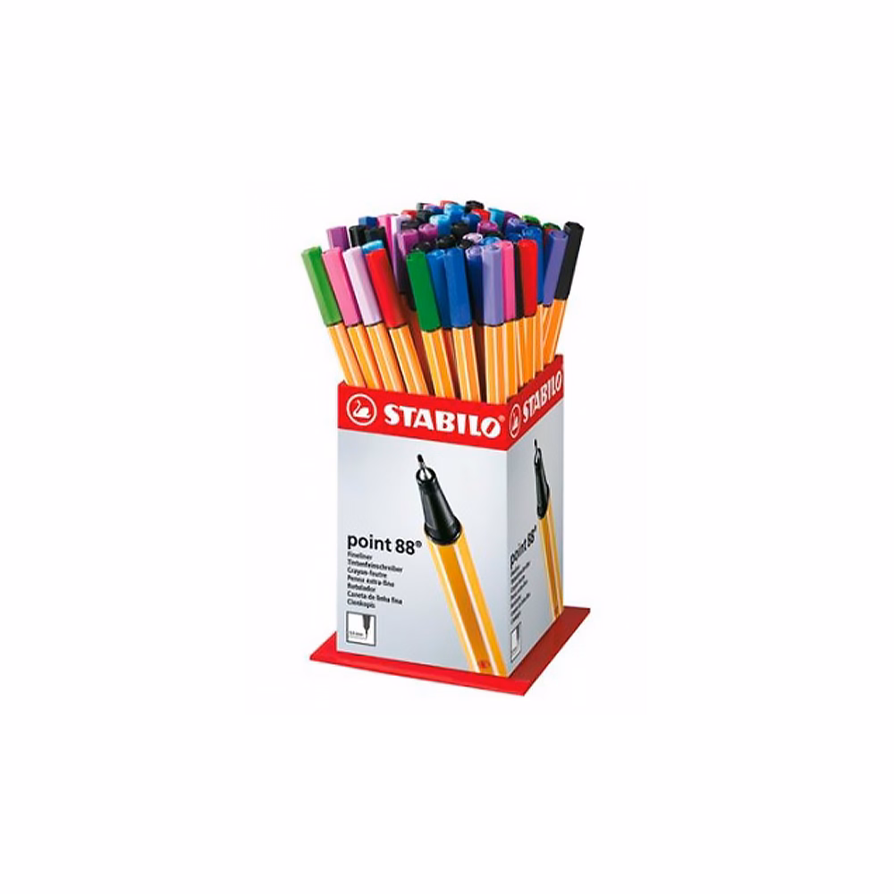 Tűfilc STABILO Point 88 60 darabos display Tűfilc STABILO Point 88 60 darabos display