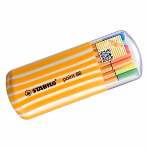 Tűfilc STABILO Point 88 Zebrui 20 darabos (15+5)
