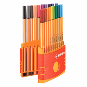 Tűfilc STABILO Point 88 colorparade 20 darabos