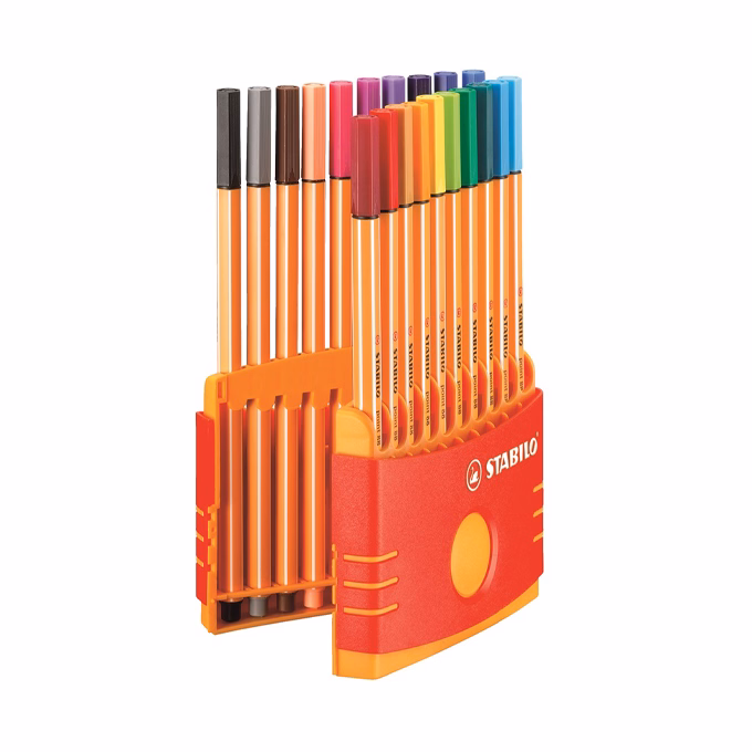 Tűfilc STABILO Point 88 colorparade 20 darabos