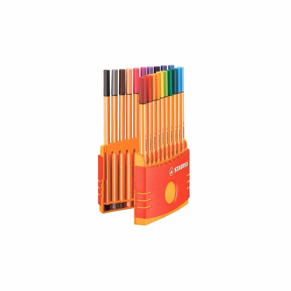 Tűfilc STABILO Point 88 colorparade 20 darabos