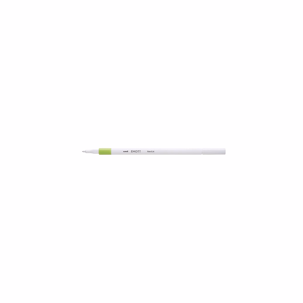 Tűfilc UNI EMOTT világoszöld 0,4mm