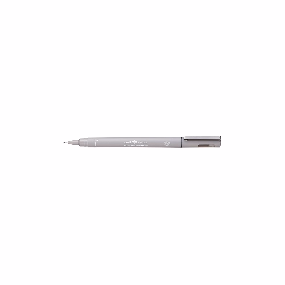 Tűfilc UNI Pin 0,5 mm világosszürke