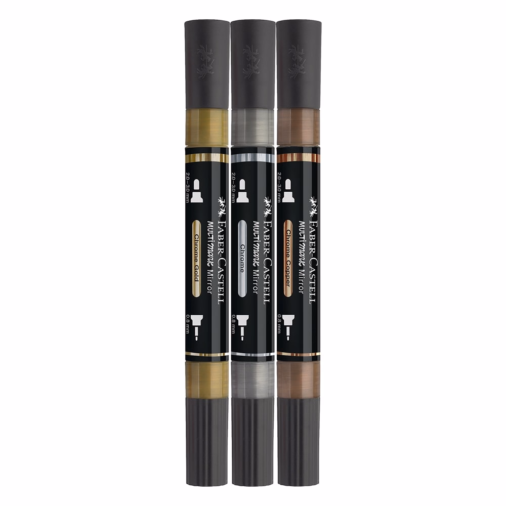 Tükörmarker FABER-CASTELL kétvégű 3 darabos készlet