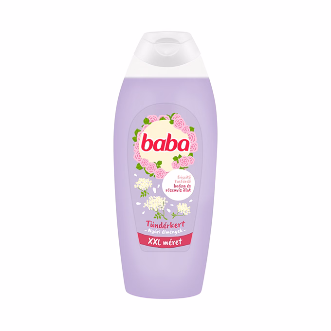 Tusfürdő BABA Bodza és Rózsavíz 750ml