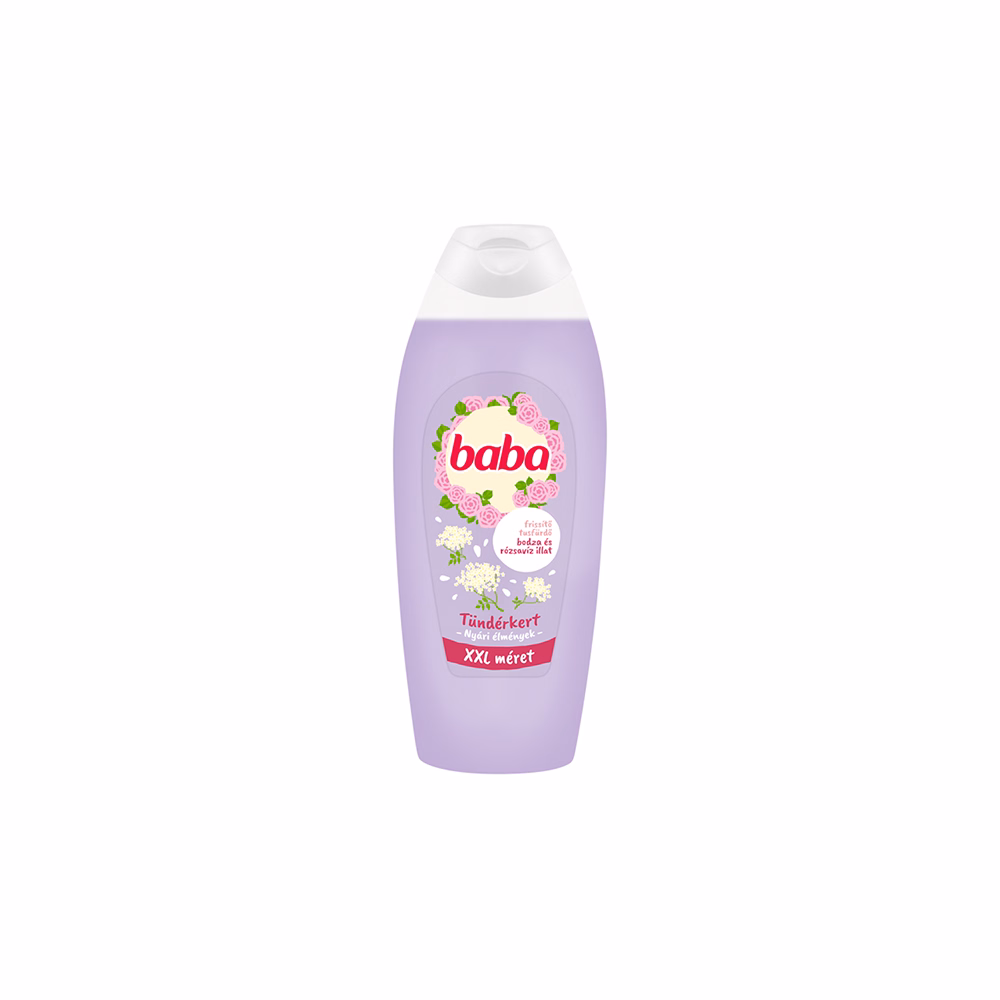 Tusfürdő BABA Bodza és Rózsavíz 750ml