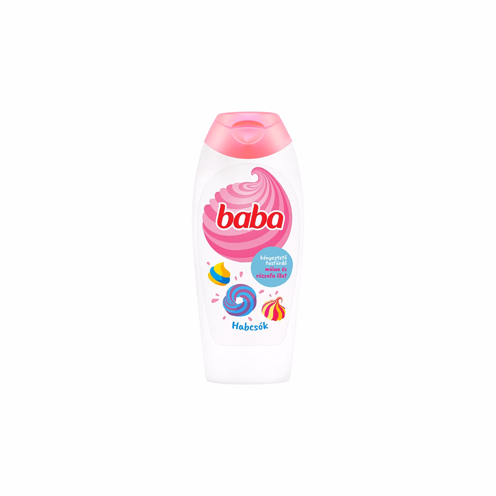 Tusfürdő BABA Málna és rózsafa illat 750ml