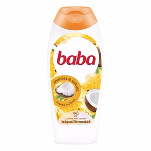 Tusfürdő BABA Trópusi limonádé kókusz és ananász 400ml