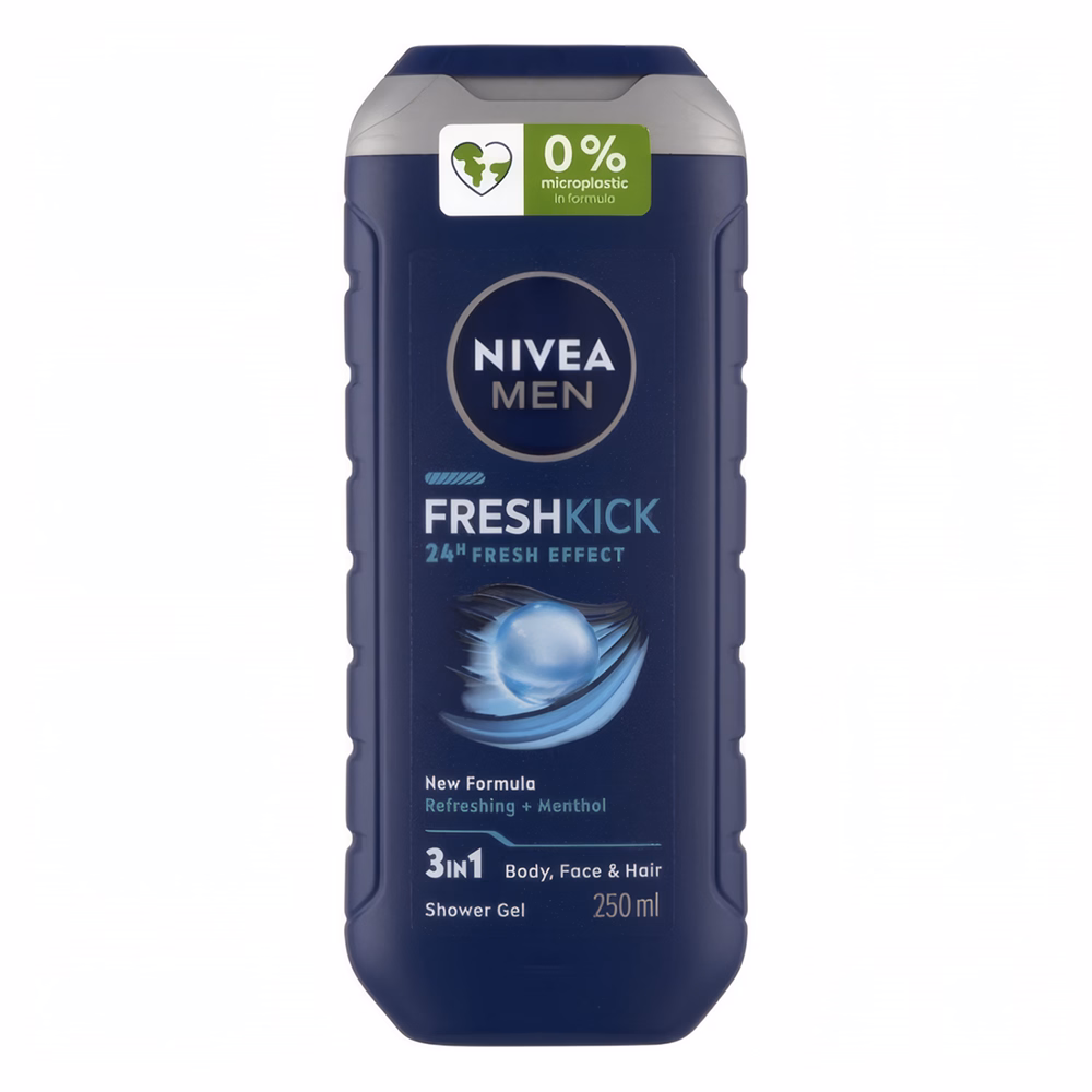 Tusfürdő NIVEA MEN cool kick 250 ml