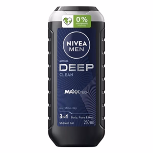 Tusfürdő NIVEA MEN deep 250 ml