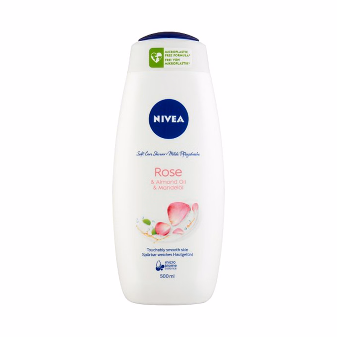 Tusfürdő NIVEA Rose & Almond Oil 500 ml