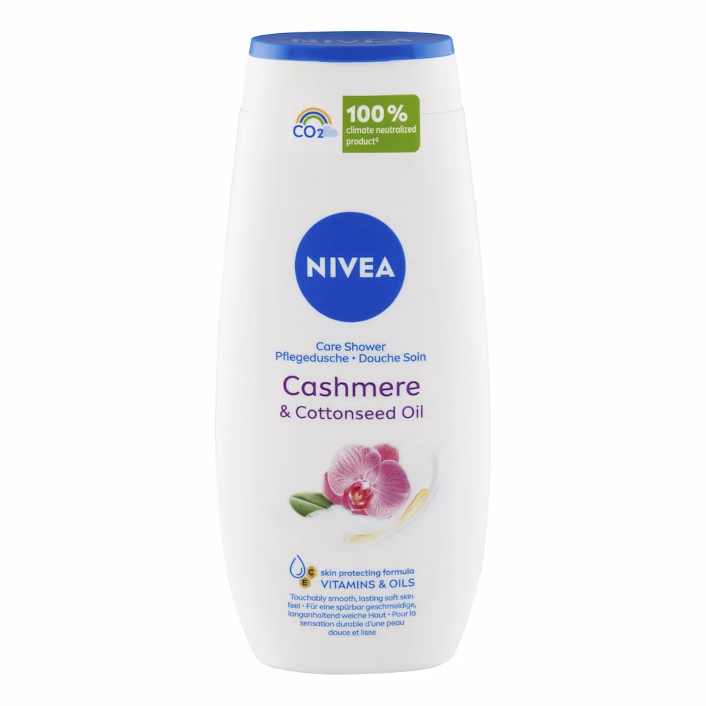 Tusfürdő NIVEA care & cashere moments 250 ml