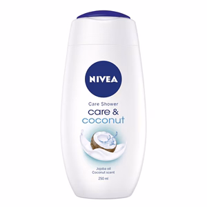 Tusfürdő NIVEA care & coconut cream 250 ml