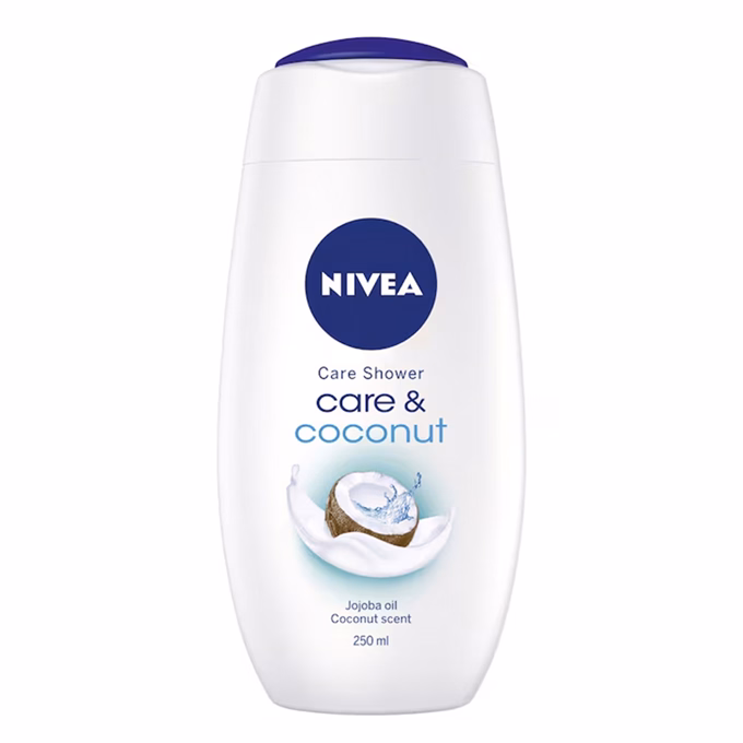 Tusfürdő NIVEA care & coconut cream 250 ml