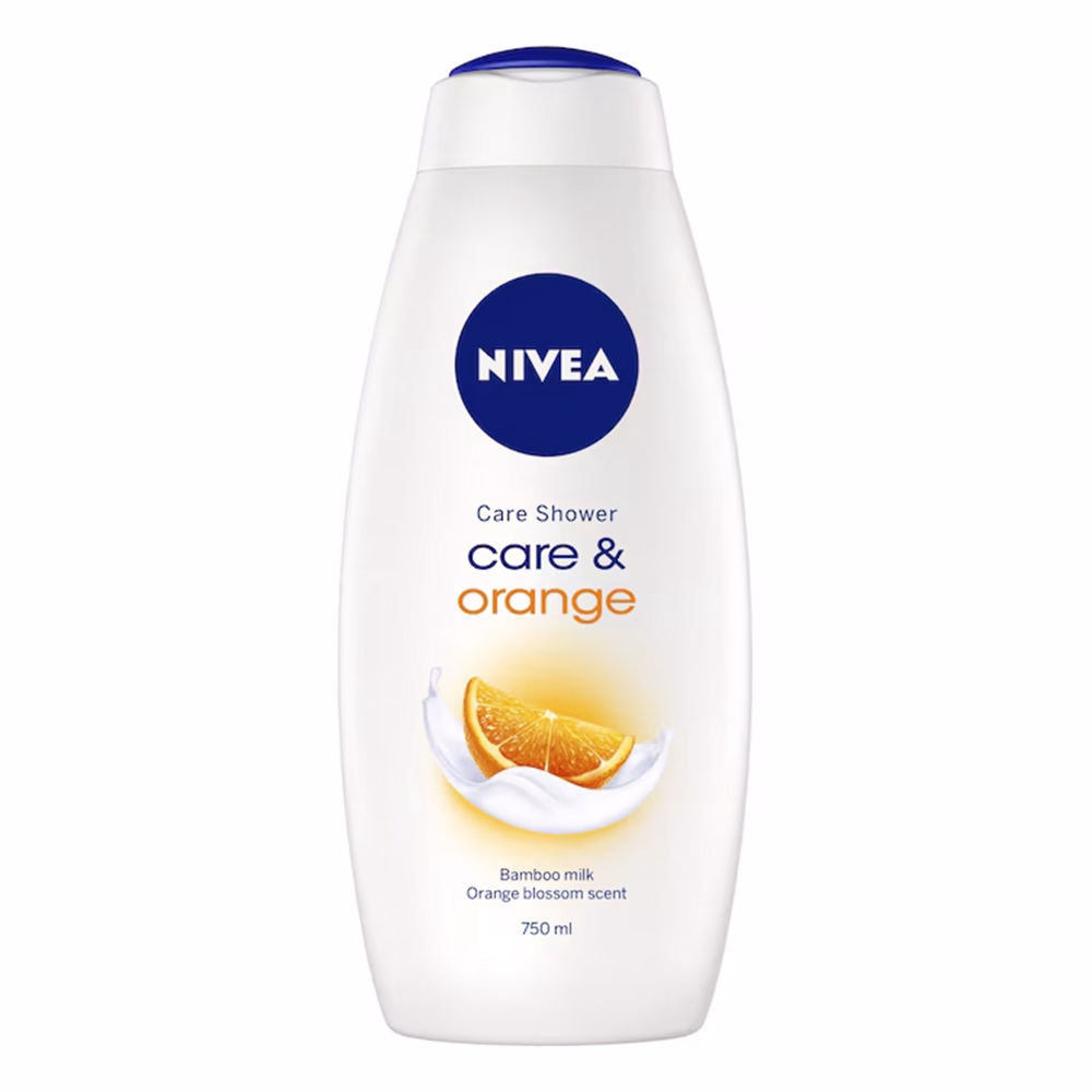 Tusfürdő NIVEA care & orange 250 ml