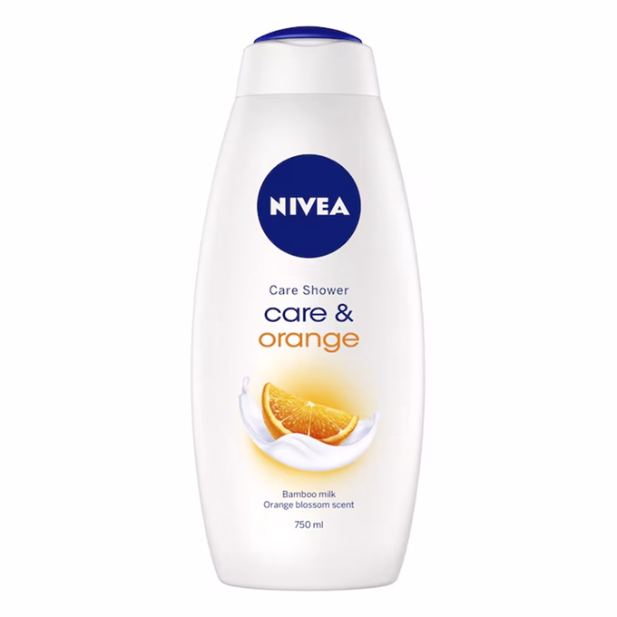 Tusfürdő NIVEA care & orange 250 ml