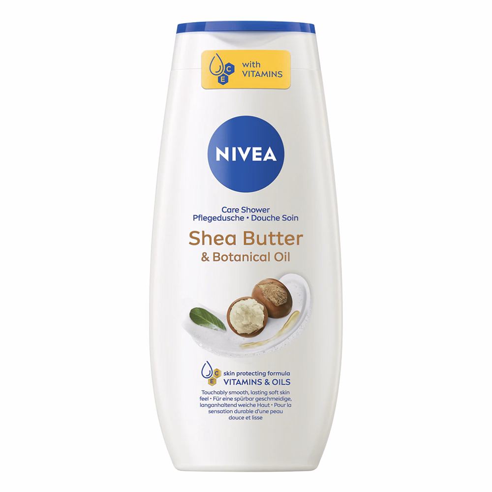 Tusfürdő NIVEA sheabutter&botanical oil 250 ml