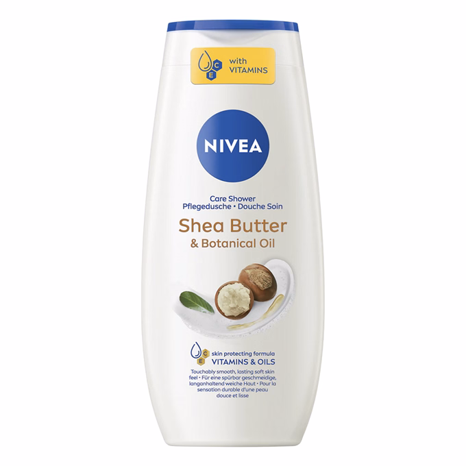 Tusfürdő NIVEA sheabutter&botanical oil 250 ml