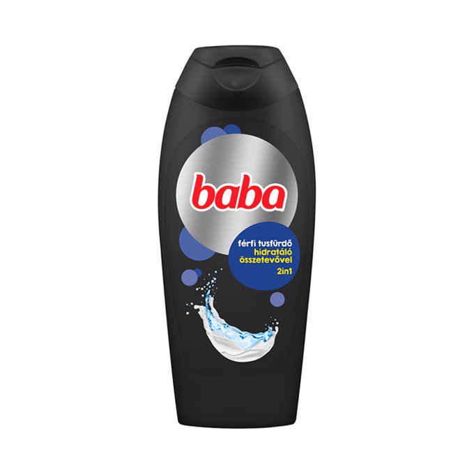 Tusfürdő férfi BABA 2in1 Hidratáló 400ml