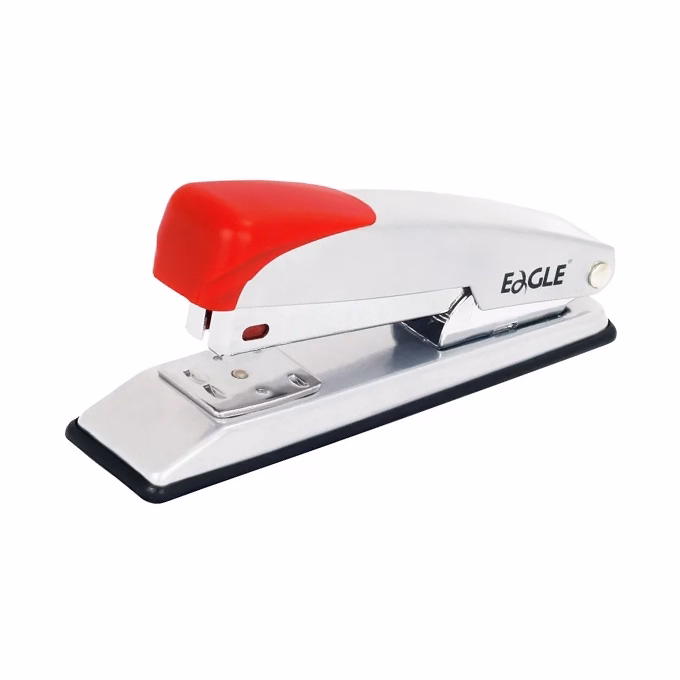 Tűzőgép EAGLE 204 asztali 20 lap 24/6-26/6 piros