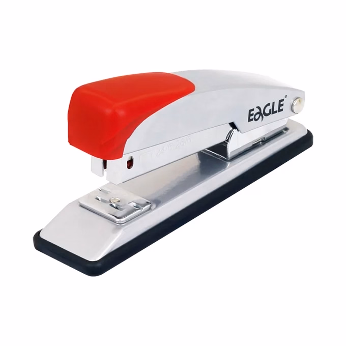 Tűzőgép EAGLE 205 asztali 20 lap 24/6-26/6 piros