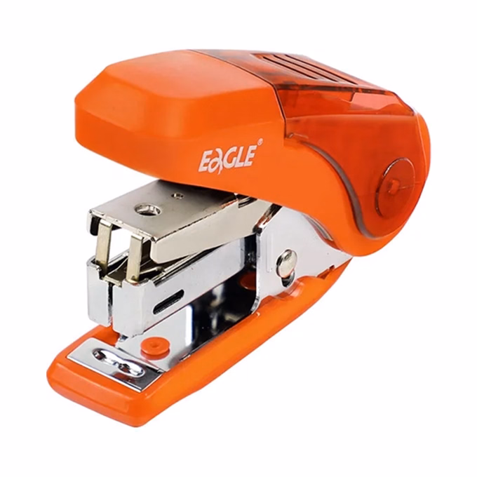 Tűzőgép EAGLE TYSS010 mini asztali 16 lap No 10 narancs