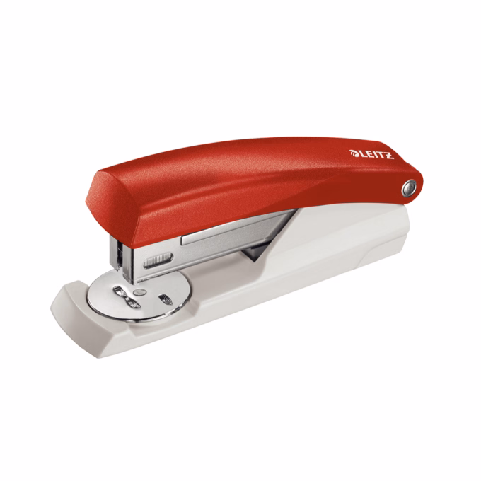 Tűzőgép LEITZ Nexxt 5501 asztali 25 lap 24/6 piros
