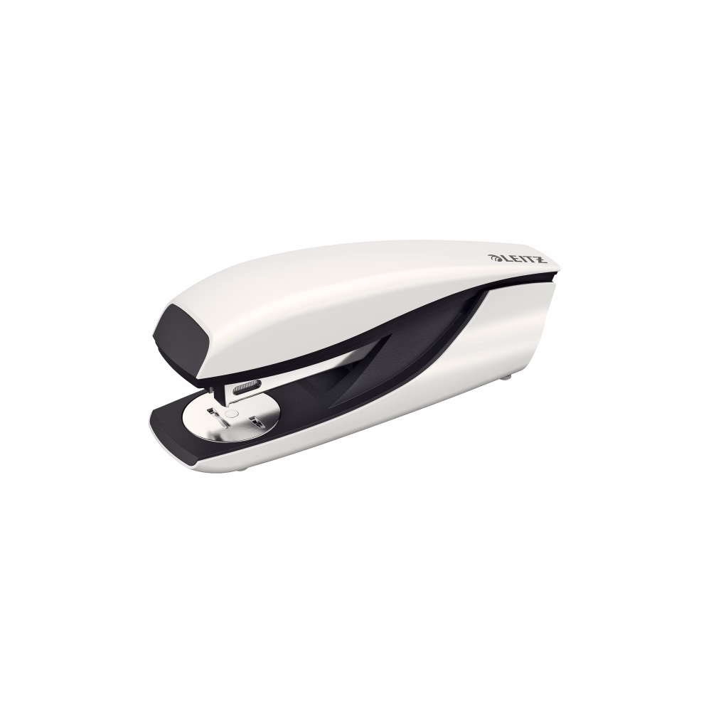 Tűzőgép LEITZ Nexxt Wow 5502 asztali 30 lap 24/6 metál fehér