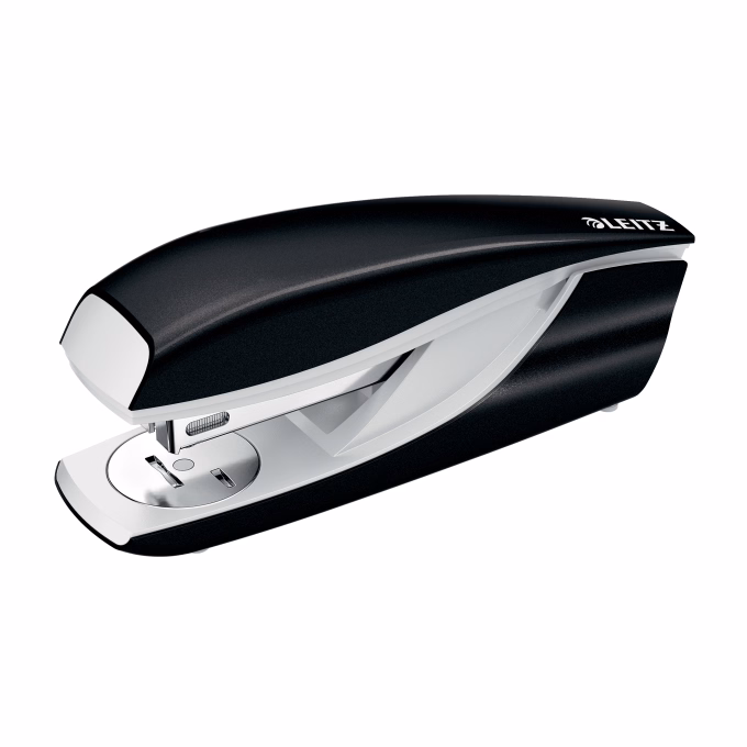 Tűzőgép LEITZ Nexxt Wow 5502 asztali 30 lap 24/6 metál fekete