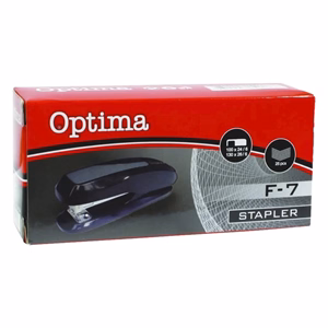 Tűzőgép OPTIMA F-7 asztali 20 lap 24/6 fekete