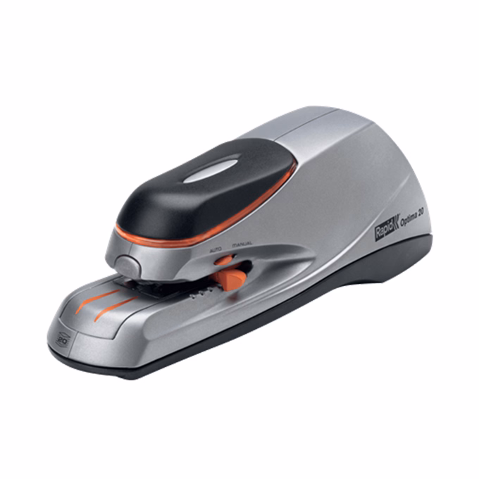 Tűzőgép RAPID Optima 20 elektromos asztali 20 lap 26/6 szürke