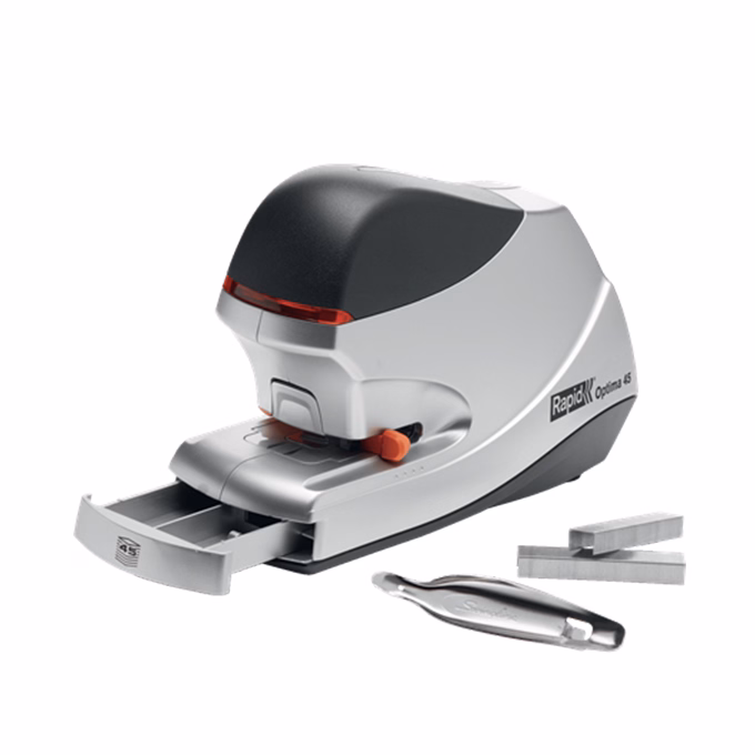 Tűzőgép RAPID Optima 45 elektromos asztali 45 lap "Optima HD70" szürke Tűzőgép RAPID Optima 45 elektromos asztali 45 lap "Optima HD70" szürke