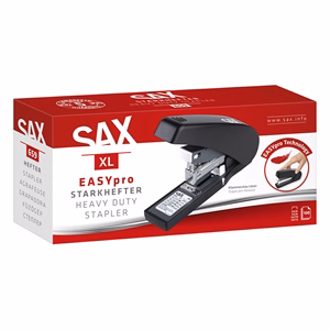 Tűzőgép SAX 659 XL Easypro 100 lap 24/6 23/8-13 fekete