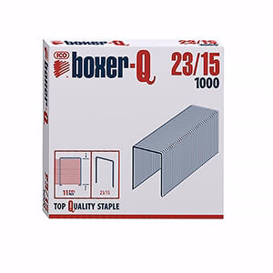 Tűzőkapocs BOXER Q 23/15 1000 darabos