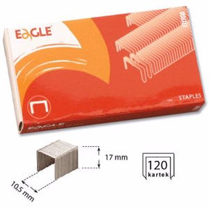 Tűzőkapocs EAGLE 23/17 1000 darabos