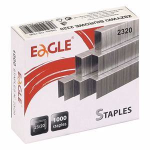 Tűzőkapocs EAGLE 23/20 1000 darabos
