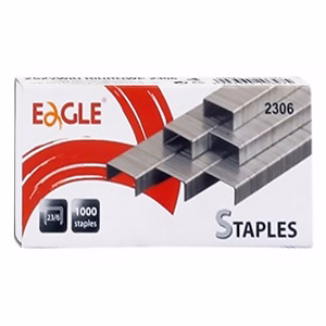 Tűzőkapocs EAGLE 23/6 1000 darabos